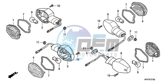 WINKER (CB1300/CB1300A)