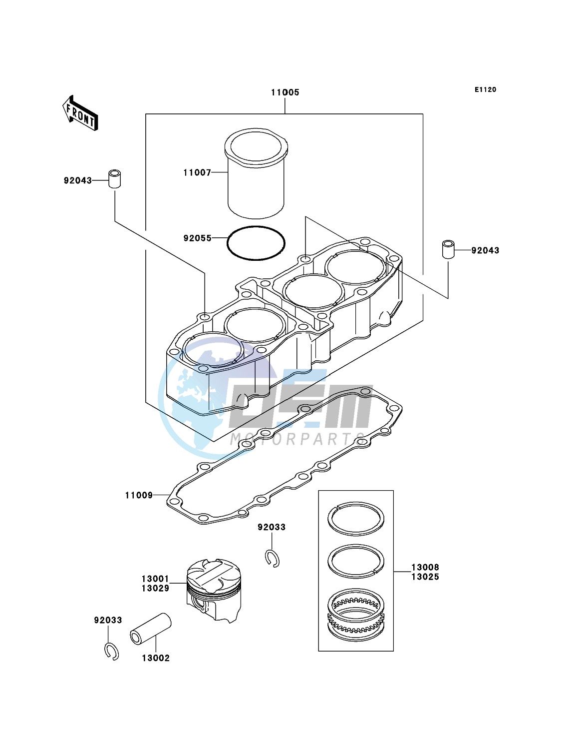 Cylinder/Piston(s)