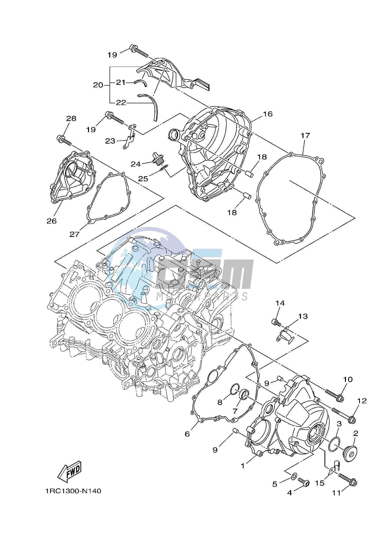 CRANKCASE COVER 1