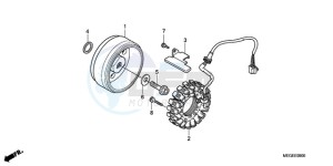 VT750CA9 Europe Direct - (ED / MME) drawing GENERATOR