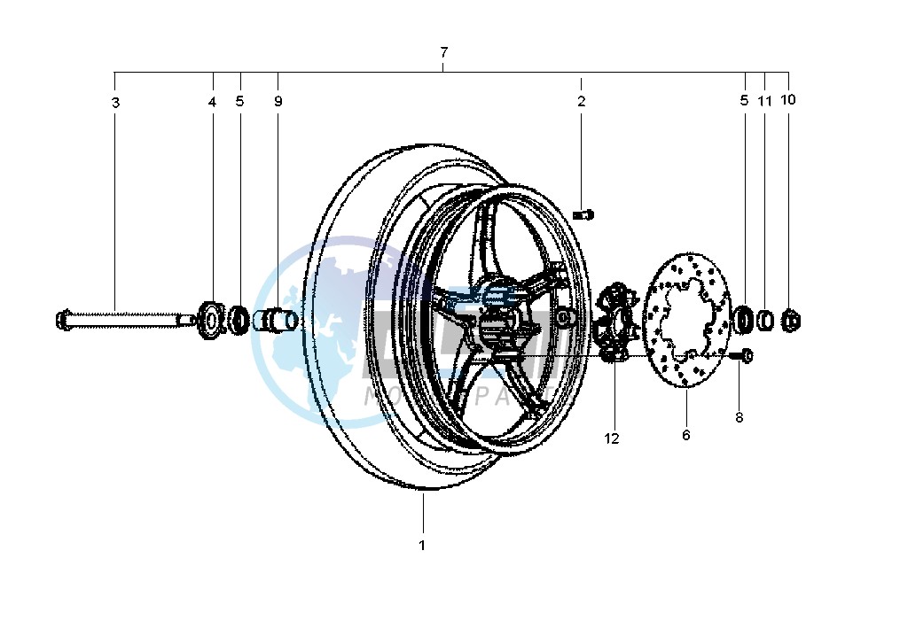 Front wheel