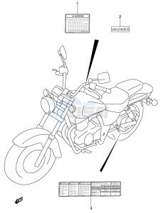 GZ125 (P4) drawing LABEL