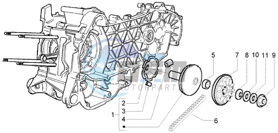 Driving pulley