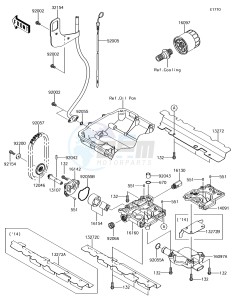 JET_SKI_ULTRA_310X JT1500LFF EU drawing Oil Pump