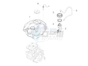 RS 125 Replica E4 ABS (APAC) drawing Fuel tank