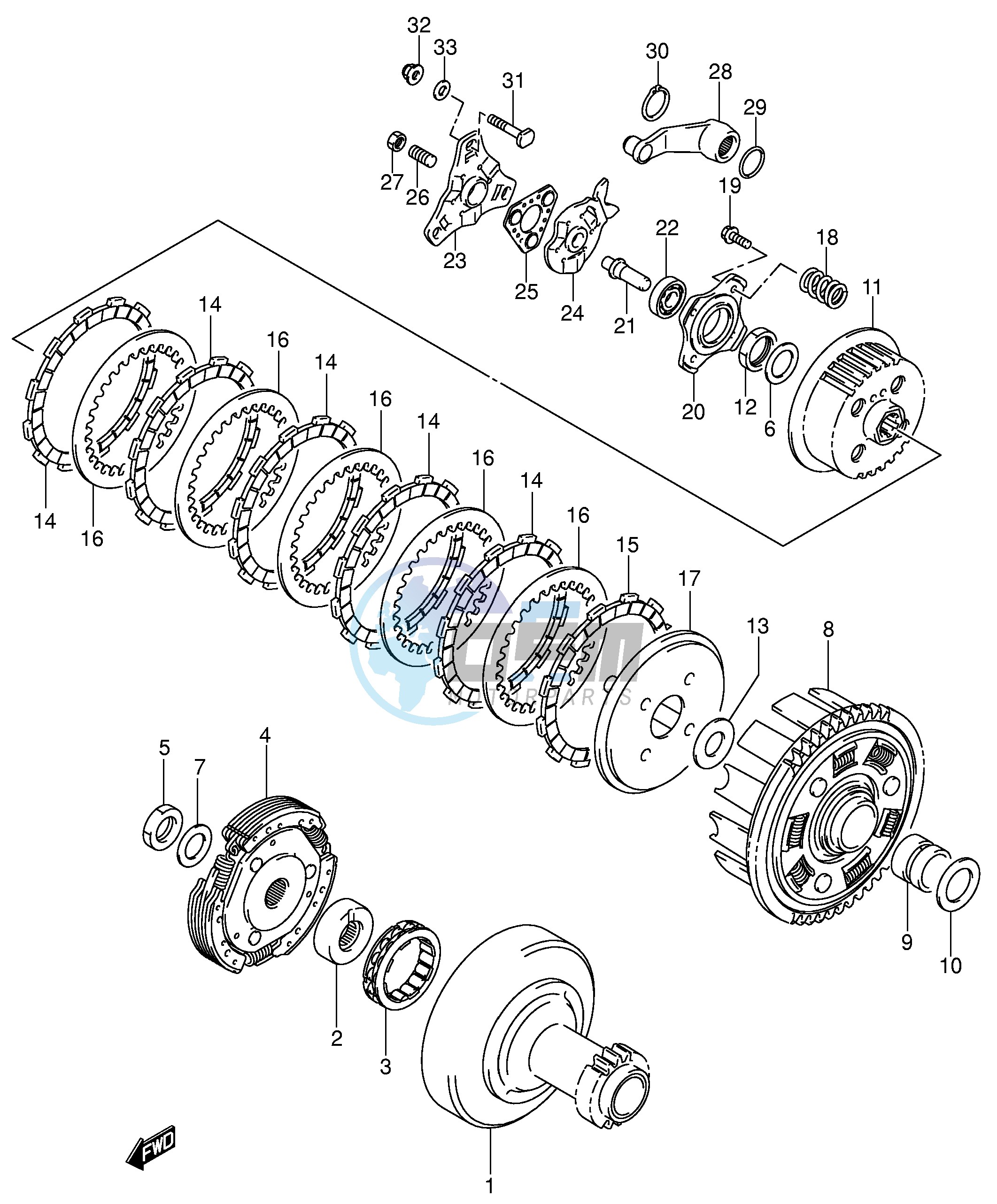 CLUTCH (MODEL K4)