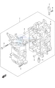 DF 25A drawing Cylinder Block