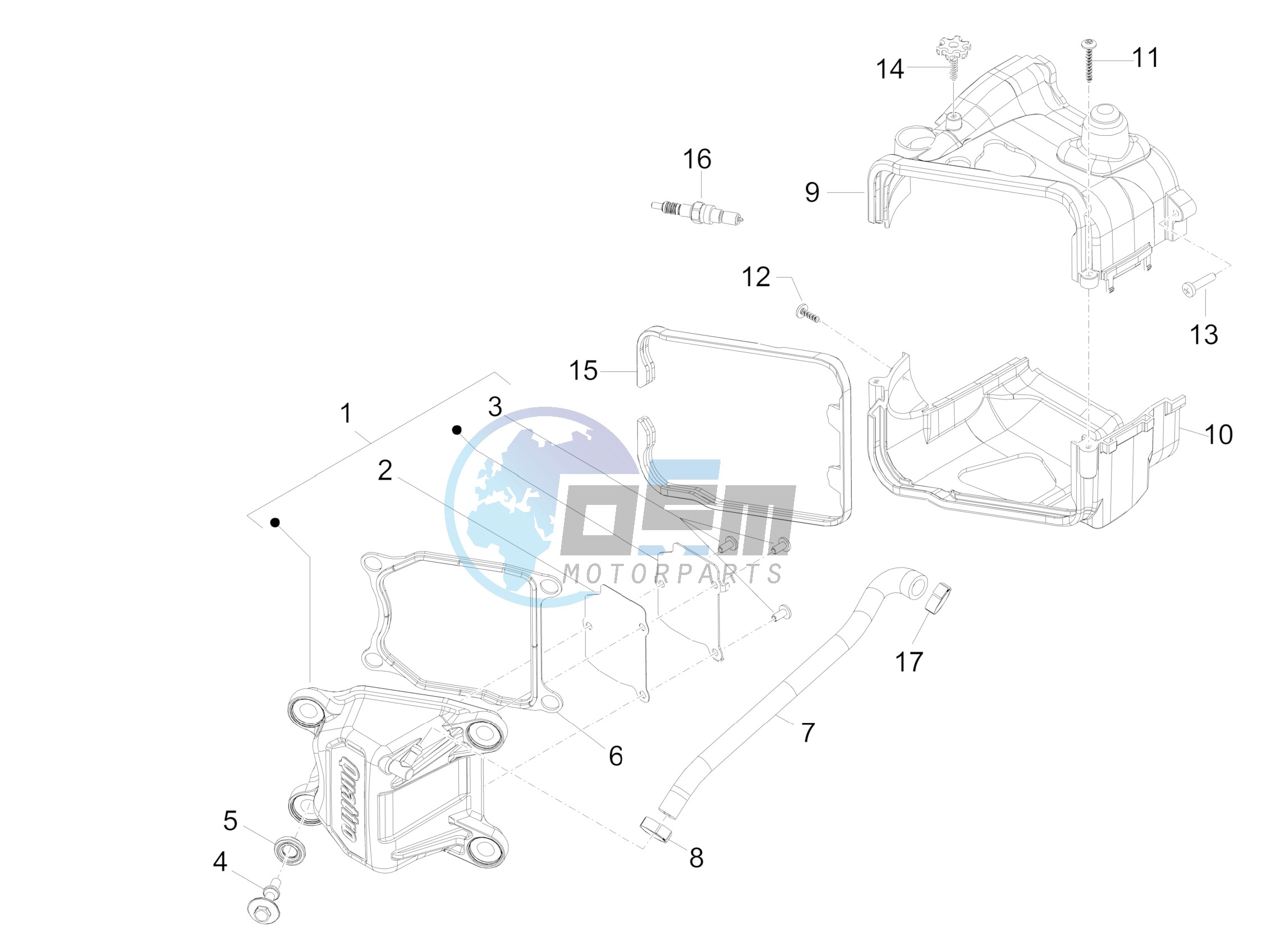 Cylinder head cover