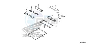 SH125DG SH125D E drawing TOOLS