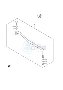 DF 9.9A drawing Drag Link w/Remote Control