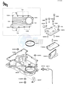 ZX 750 F [NINJA 750R] (F4) [NINJA 750R] drawing BREATHER COVER_OIL PAN