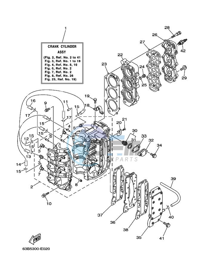 CYLINDER--CRANKCASE