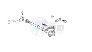 SENDA SM DRD RACING LTD - 50 CC EU2 drawing GEAR CHANGE MECHANISM