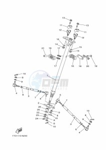 YFZ450R (BKDD) drawing STEERING