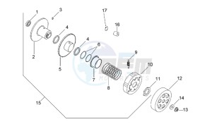 Rally 50 Air drawing Clutch