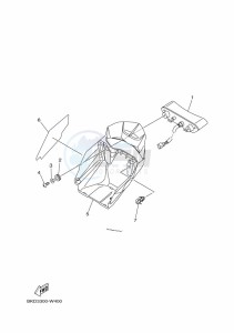 YFZ450R (BKD3) drawing TAILLIGHT