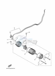 XSR900 MTM890 (BEA1) drawing STARTING MOTOR