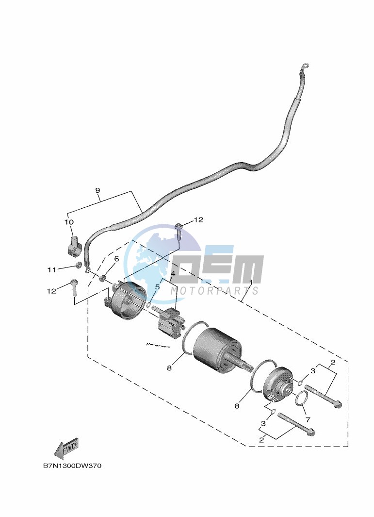 STARTING MOTOR