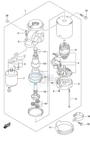 DF 115A drawing Starting Motor