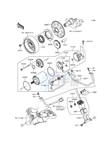 Z800 ZR800CFF UF (UK FA) XX (EU ME A(FRICA) drawing Starter Motor