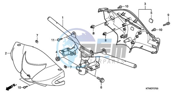 HANDLE PIPE/HANDLE COVER