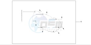 NPS50 drawing SIDE PANEL SET MORIWAKI