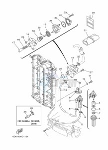 F75BETX drawing FUEL-SUPPLY-1