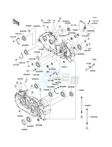 VN 2000 G [VULCAN 2000] (8F-9F) 0G9F drawing CRANKCASE