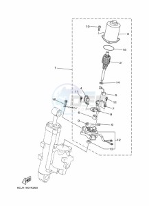 F40GETL drawing POWER-TILT-ASSEMBLY-2