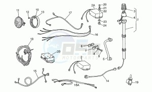 V 65 650 Polizia - PA NuovoTipo Polizia/PA NuovoTipo drawing Vama strobe light