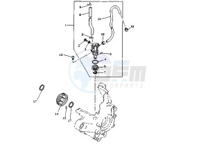 BW'S BUMP 50 drawing OIL PUMP