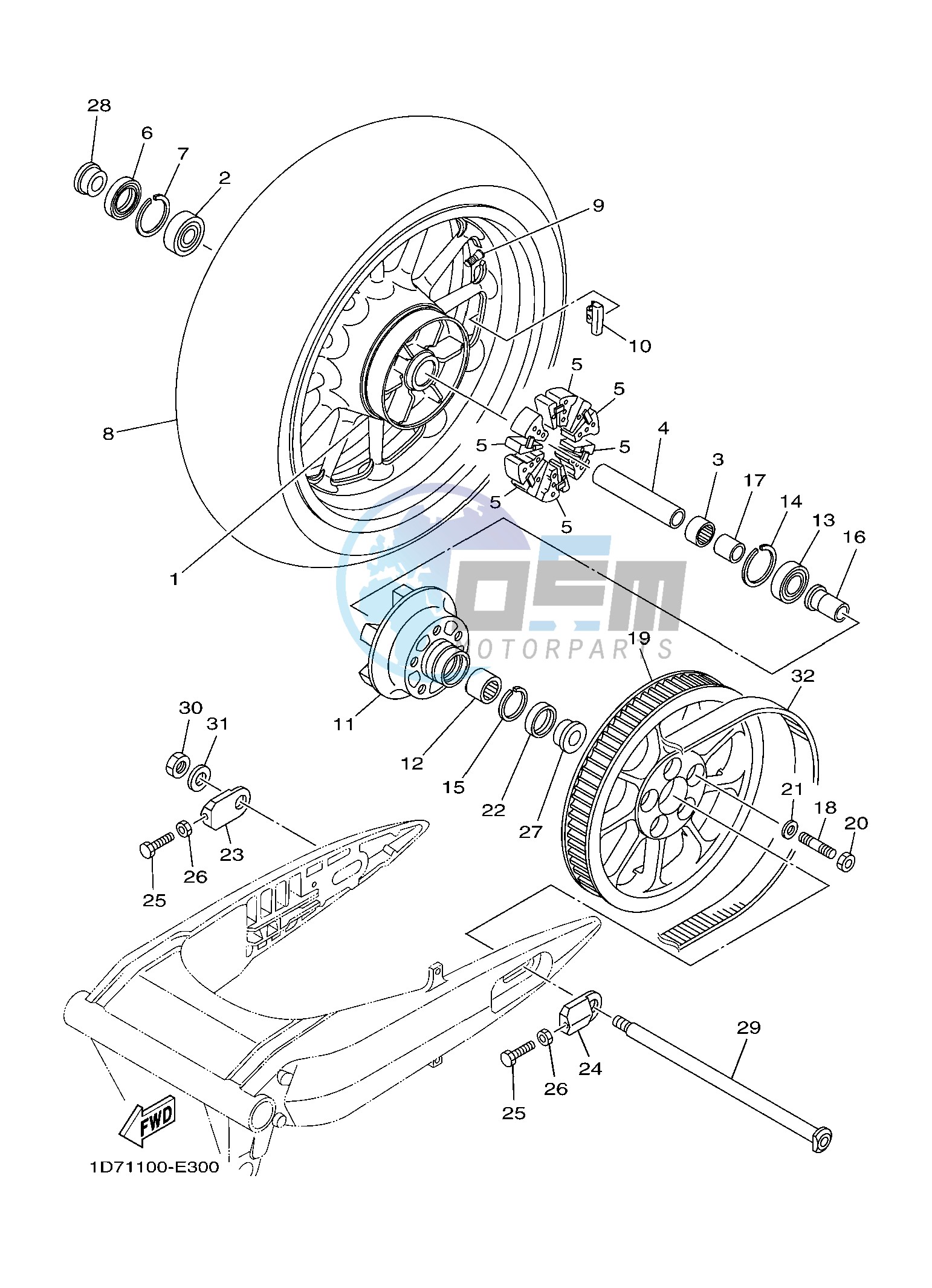 REAR WHEEL