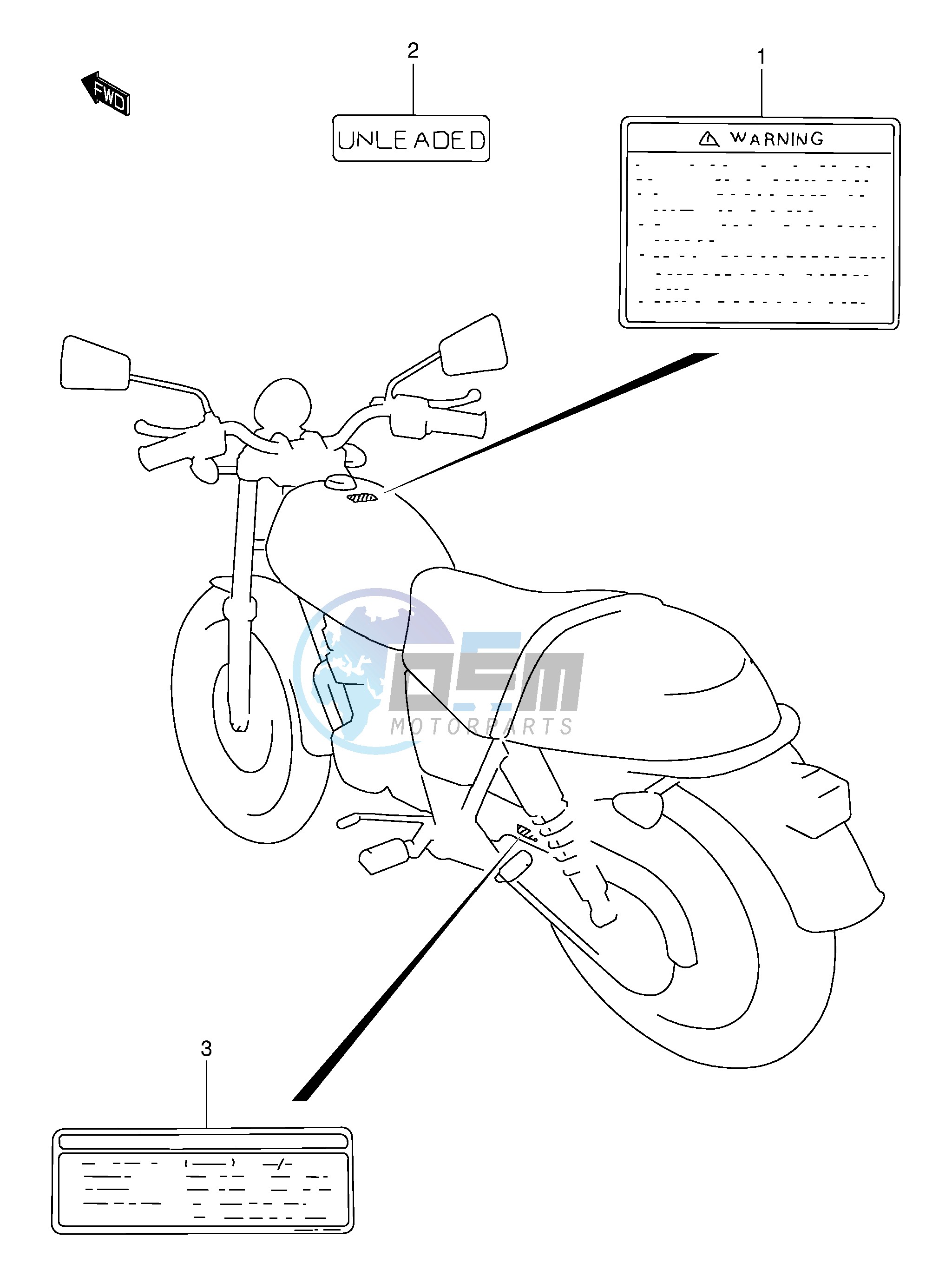 WARNING LABEL (MODEL K1)