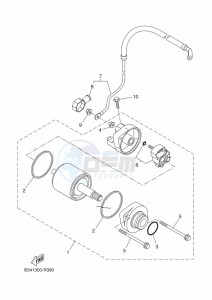 TRACER 7 35KW MTT690-U (B5T2) drawing STARTING MOTOR