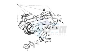 ATLANTIS - 50 CC Euro 2 4T drawing CLUTCH COVER