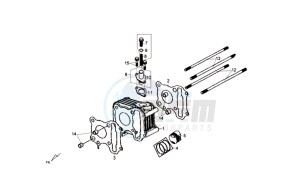 FIDDLE III 50 L4-L6 drawing CYLINDER / GASKETS