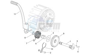 RS 250 drawing Starter assembly