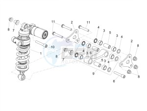 TUONO 1100 V4 FACTORY E4 SUPERPOLE ABS (NAFTA) drawing Rear shock absorber