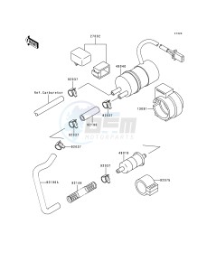 ZX 600 E [NINJA ZX-6] (E4-E6) [NINJA ZX-6] drawing FUEL PUMP