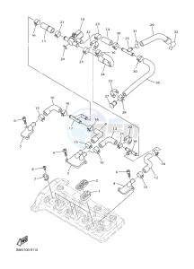 FJR1300AE FJR1300-AE (B961) drawing AIR INDUCTION SYSTEM