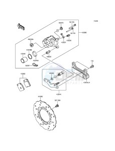 KLX125 KLX125CGF XX (EU ME A(FRICA) drawing Rear Brake