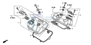 XL700VA drawing CYLINDER HEAD COVER