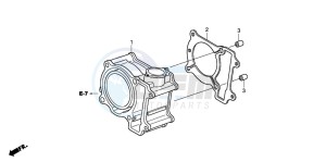 SH150 125 drawing CYLINDER