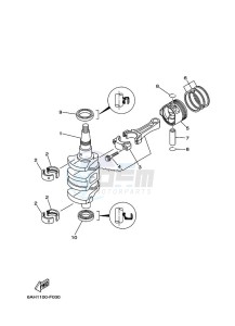 F20SEHA-2013 drawing CRANKSHAFT--PISTON