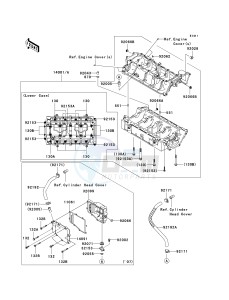 JT 1500 B [ULTRA 250X] (B7F-B8F) B7F drawing CRANKCASE