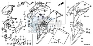 NC700SDE NC700SD 2ED - (2ED) drawing TAILLIGHT