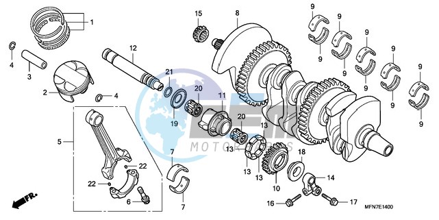 CRANKSHAFT/PISTON