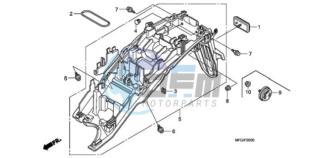 REAR FENDER