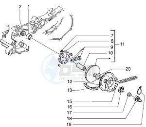 Diesis 50 drawing Driving pulley