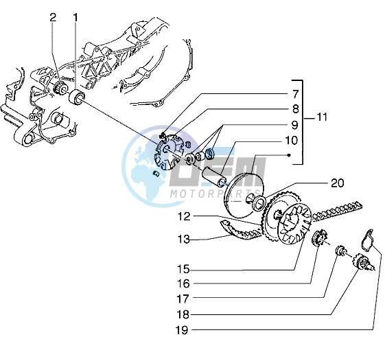 Driving pulley